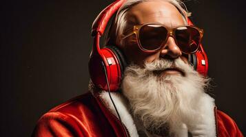 Cool Santa Claus DJ photo