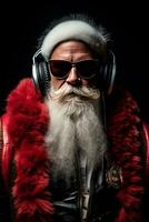 Cool Santa Claus DJ photo