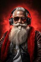 Cool Santa Claus DJ photo