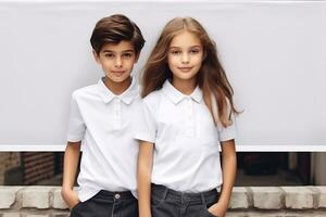 Fashion model kids photo