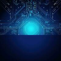 Abstract technology background photo