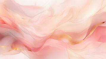 Pink watercolor wave background photo