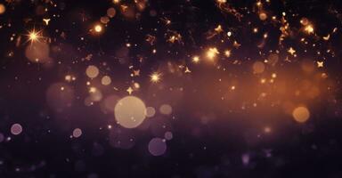 Bokeh glitter background photo