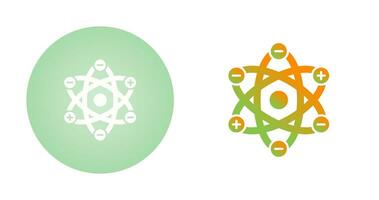 Atom Structure Vector Icon