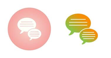 Speech Bubble Vector Icon