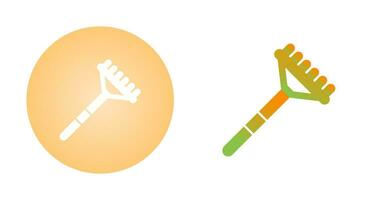 icono de vector de rastrillo