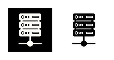 icono de vector de centro de datos