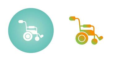 Wheel Chair Vector Icon