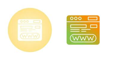 Browser Vector Icon