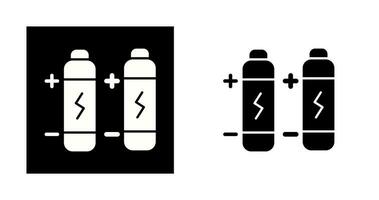 icono de vector de batería