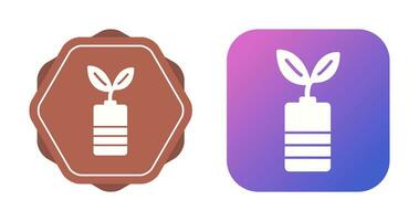 Eco friendly Battery Vector Icon