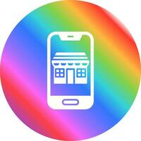 Mobile Store Vector Icon