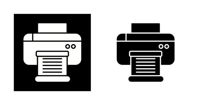 Printer Vector Icon