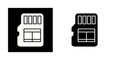 Memory Card Vector Icon