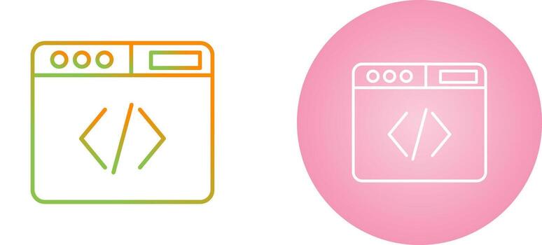 Browser Vector Icon