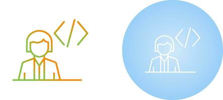 Programmer Vector Icon