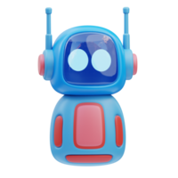 futuristische robot 3d illustratie png