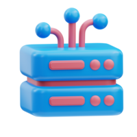 Database 3D Illustration png