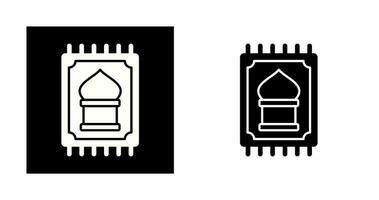 Prayer Rug Vector Icon