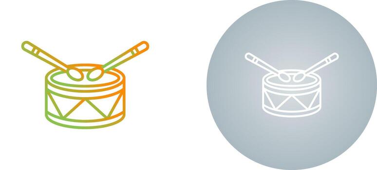 icono de vector de tambor