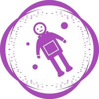 Space Man Vector Icon