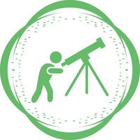 Adjusting Telescope Vector Icon