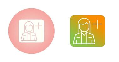 icono de vector de seguidor