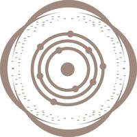 Atomic Structure Vector Icon