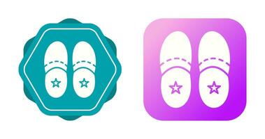 icono de vector de zapatillas