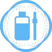 Bottle and Dropper Vector Icon