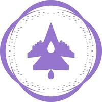 Fighter Jet Vector Icon