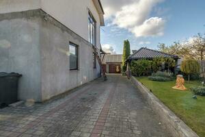 concrete or brick country house or homestead photo