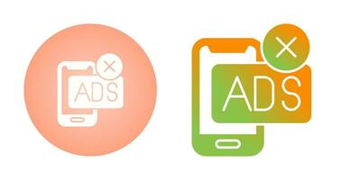 AD Block Vector Icon