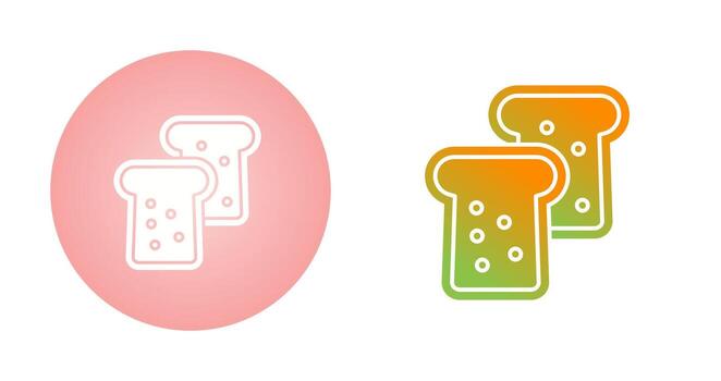 icono de vector de pan