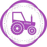 icono de vector de tractor