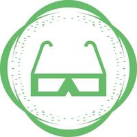 3D glasses Vector Icon