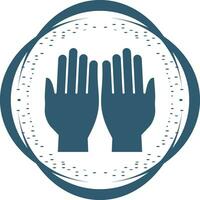 Praying Hands Vector Icon