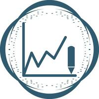 Drawing Graphs Vector Icon