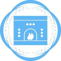 Fireplace Vector Icon