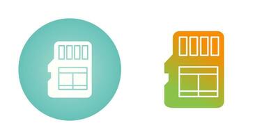 Memory Card Vector Icon