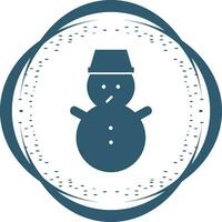 Snowman Vector Icon