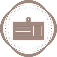 Pass Card Vector Icon