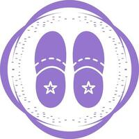 icono de vector de zapatillas