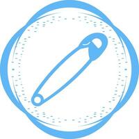 Safety Pin Vector Icon