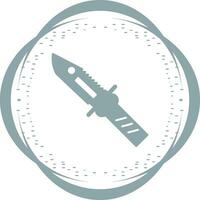 icono de vector de cuchillo