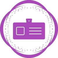 Identity Card Vector Icon