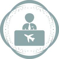 Flight Information Vector Icon