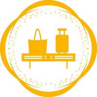 Luggage Carousel Vector Icon