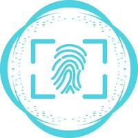 Fingerprint Vector Icon