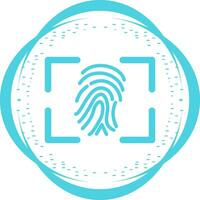 Fingerprint Vector Icon